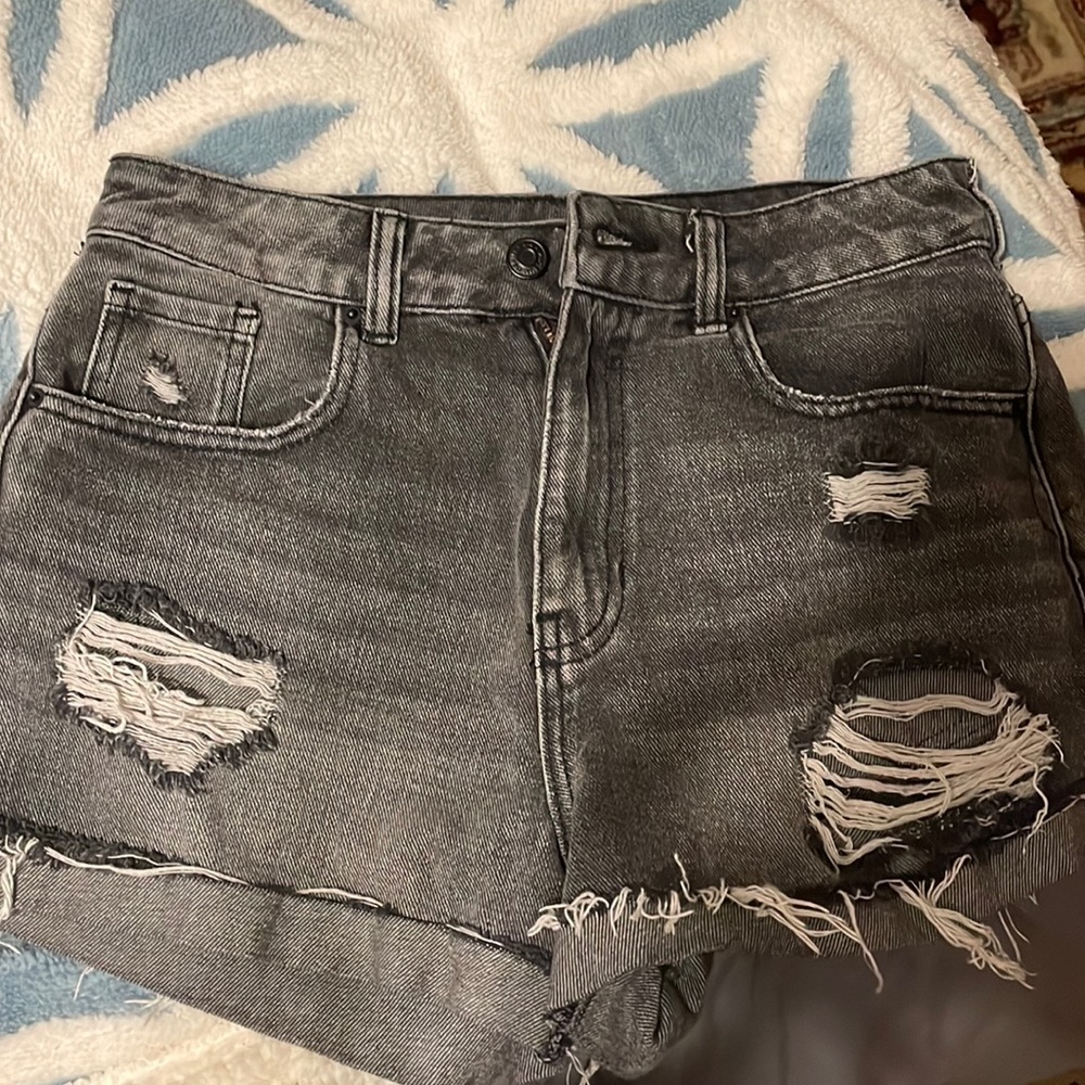 Black jean shorts just for you from Pacsun in size 8.